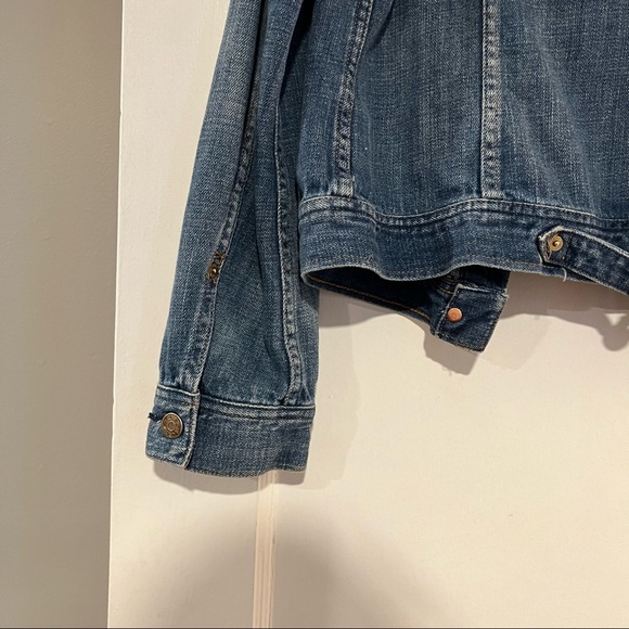 JCREW Denim Button Down Jean Jacket Size S - Picture 4 of 10